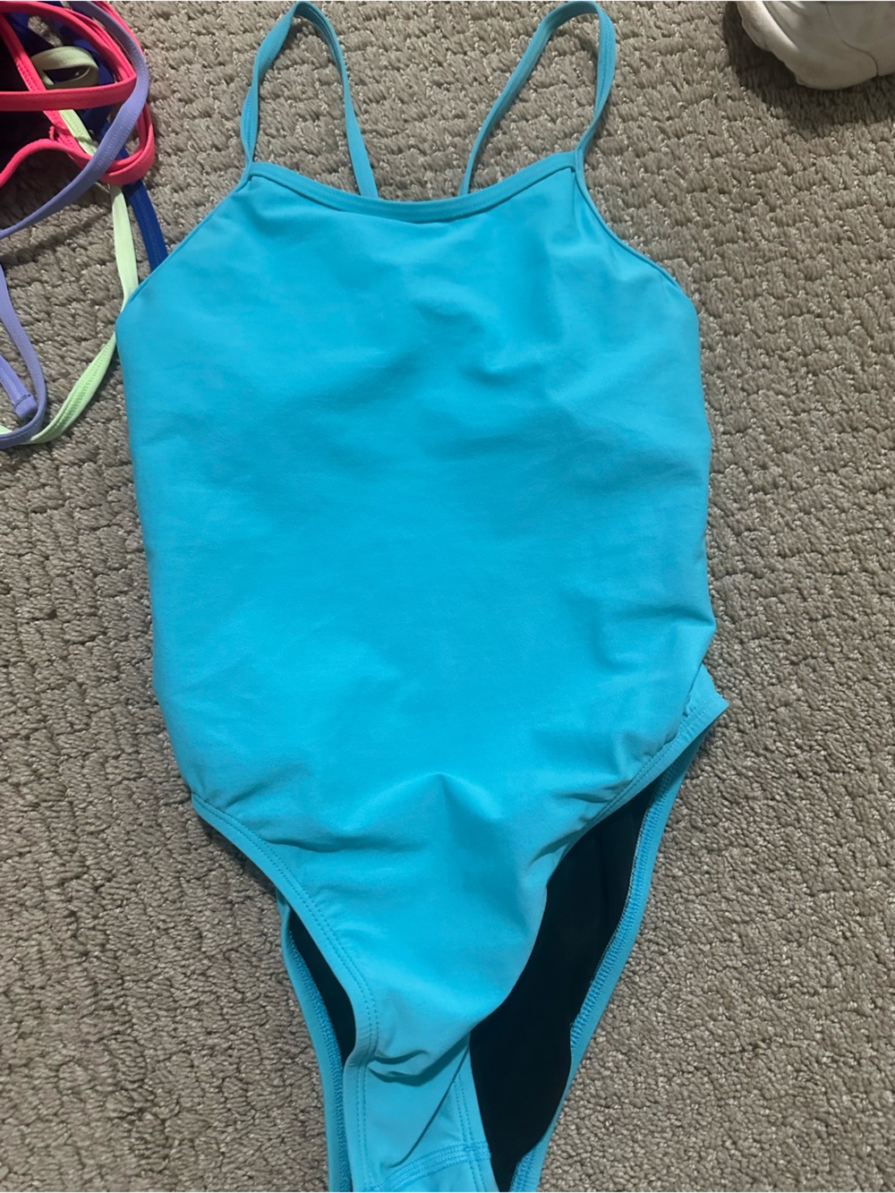 Jolyn Clothing Bright Teal One-Piece Swimsuit